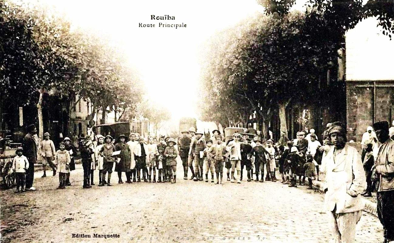 1445- Rouiba - Rue principale - 1919.jpg